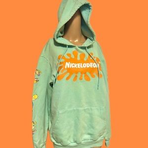 Nickelodeon 90s/2000s Characters Hoodie Unisex Medium